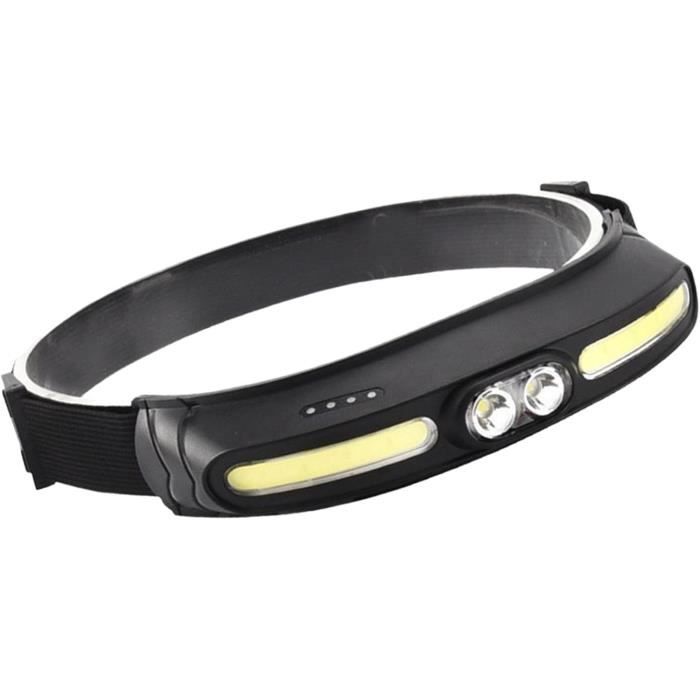 Lampe Frontale Led Rechargeable Avec 5 Modes D