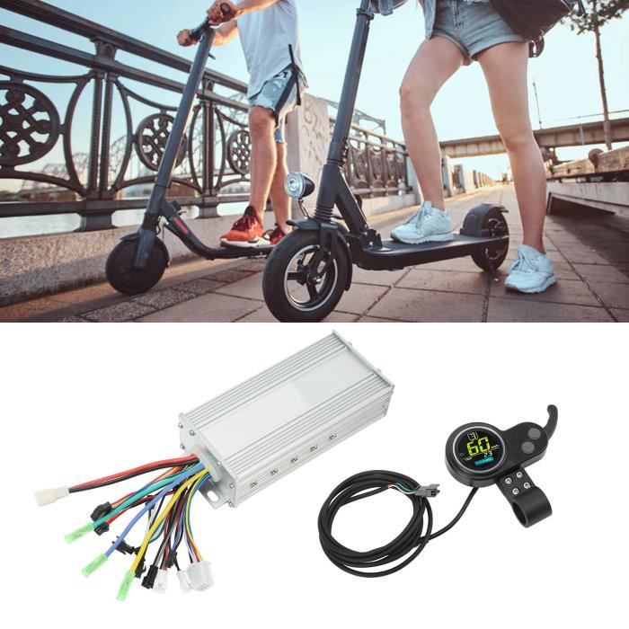 Kit De Conversion Vélo électrique Roue Avant 1000W 48V - Moteur, écran LED, Accélérateur Pour Vélo Standard - 6