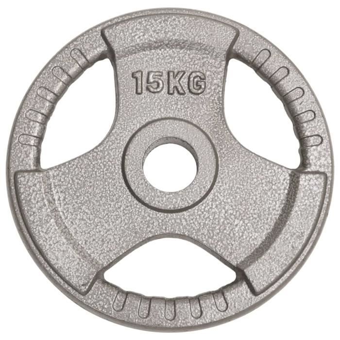Plaques De Poids Fractionnaires En Caoutchouc - 0.25kg à 0.75kg - Pour Haltères, Progression Musculaire