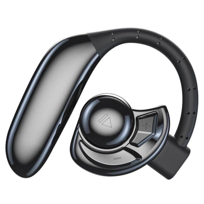 Oreillette Bluetooth V5.2, oreillette sans fil avec charge d'affichage de  la batterie, oreillette Bluetooth avec micro antibruit pour la conduite, le
