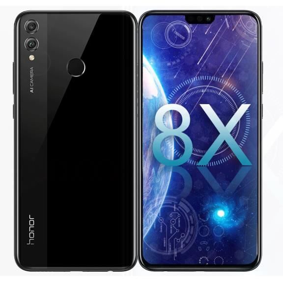 Honor 8X 4Go 128Go 6 5 Smartphone D bloqu Octa Core Dual SIM Noir Honor 8X 4Go 128Go 6 5 Smartphone D bloqu Octa Core Dual SIM Noir