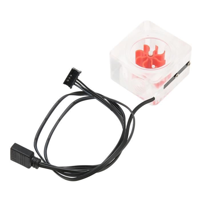 Débitmètre à Refroidissement d'Eau PMMA Transparent Filetage G1-4 - SURENHAP - Bleu