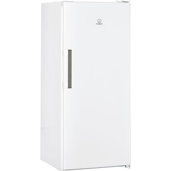 Réfrigérateur armoire INDESIT SI41W.1 - 262L - blanc - Froid statique - éclairage LED