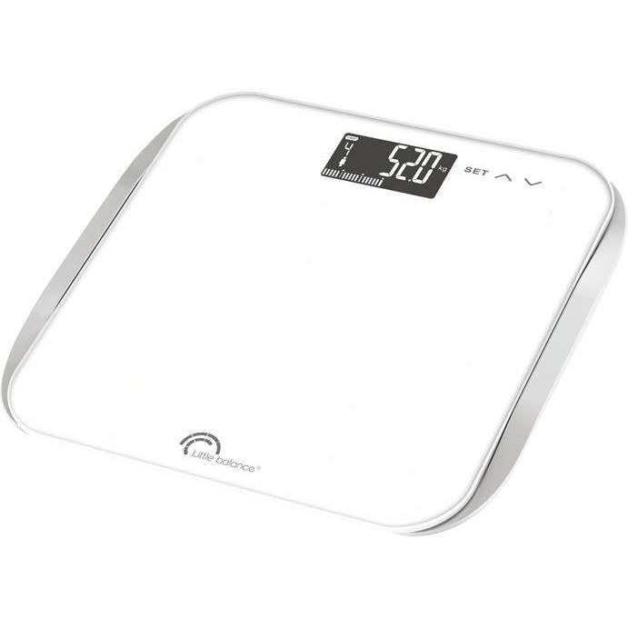 Balance IMC Wave - LITTLE BALANCE - 180 kg / 100 g - Grand plateau en verre trempé