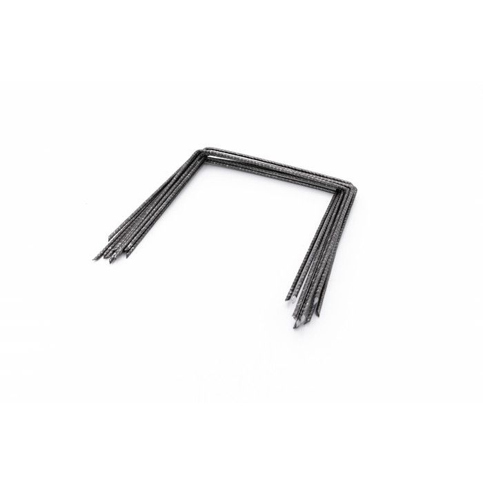 Lot De 70 Agrafes Pour Toile De Paillage - Acier Cranté, 14x4 Cm - Fixation Solide Pour Grillage, Bâche, Tuyau - Fabrication Française