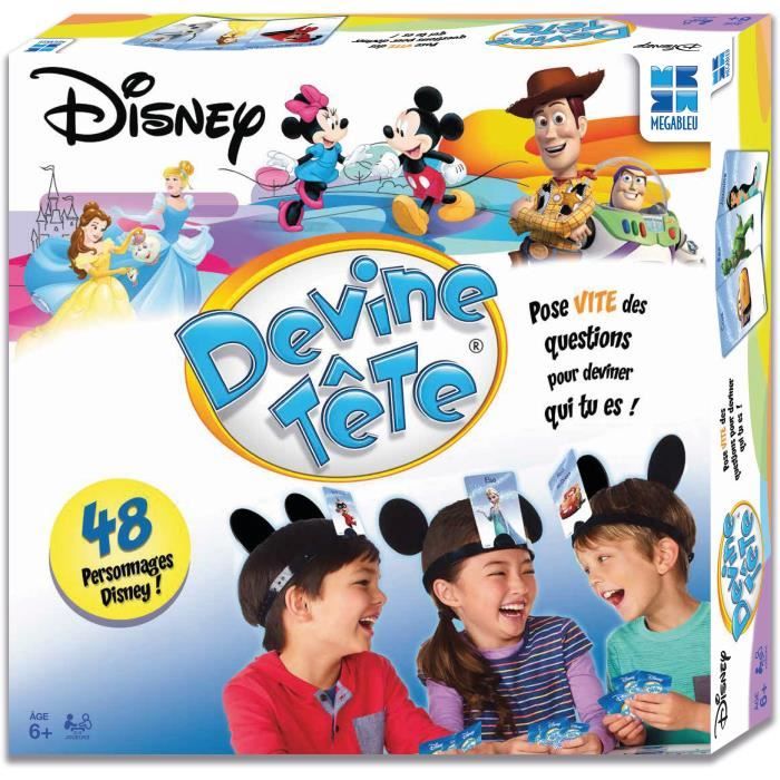 Devine Tête DISNEY - Megableu