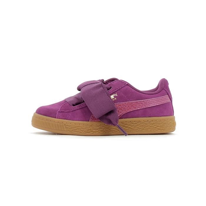 puma heart homme violet