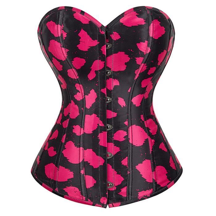 Corset en maille noire sexy sous le buste pour femme,ceinture corset