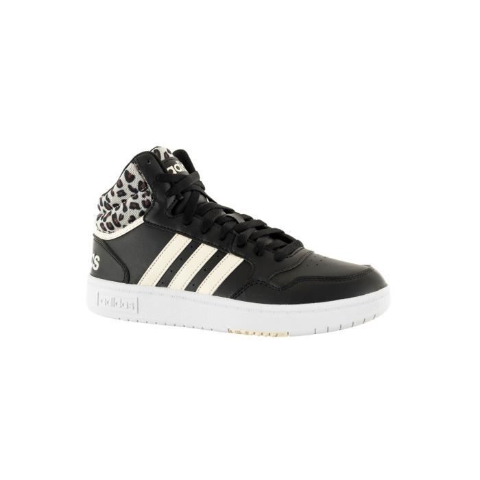 adidas Originals Baskets basses adidas originals hoops cblack/cwhite/ftwwht - ADIDAS ORIGINALS - Mixte - Synthétique - Noir