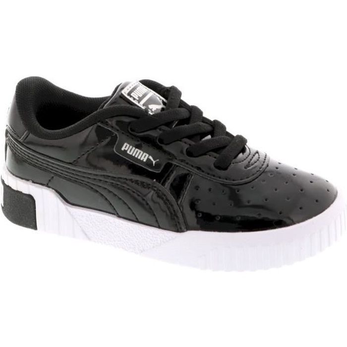 basket puma fille noir