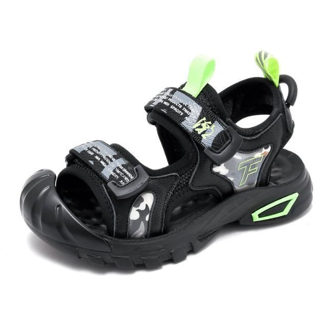 JIANKE Sandales Garcon Randonnée Marche Enfant Respirantes Chaussures de Plage 