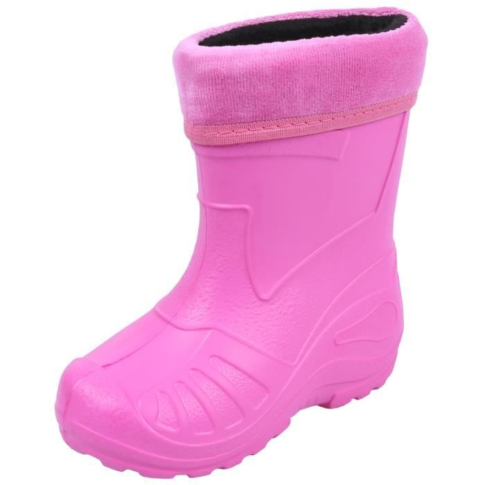 bottines pluie enfant