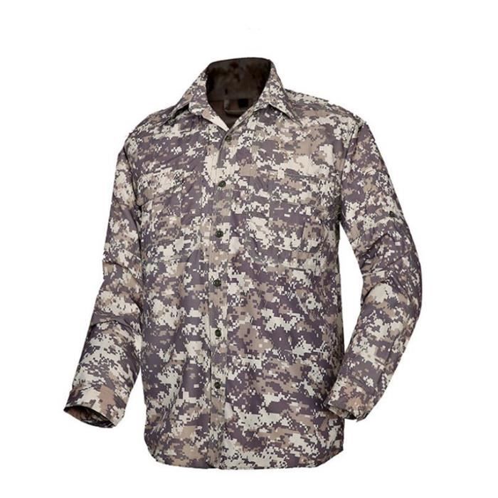 T-shirt de chasse imprimé forêt CamSolomon pour hommes, haut respirant, manches courtes, vêtements de sport légers, vêtements de fitness, été, nouveau  200000343