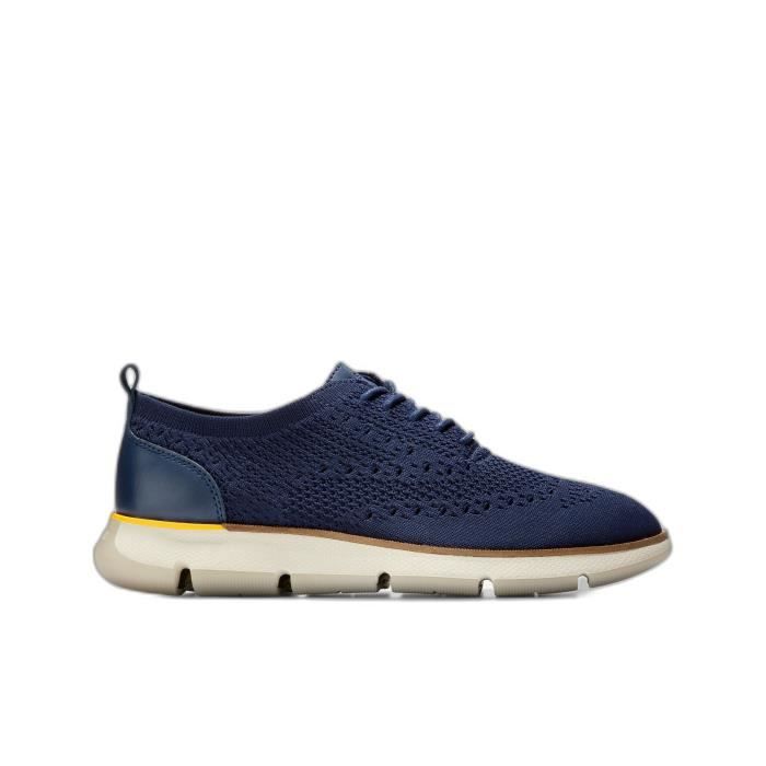 Baskets En Cuir Cole Haan Grand Os - Taille US 8 Femme - Couleur Nude/marron - Occasion