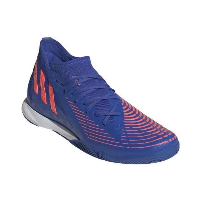 Adidas Baskets - ADIDAS - Predator EDGE3 IN - Bleu - Homme - Lacets - Plat