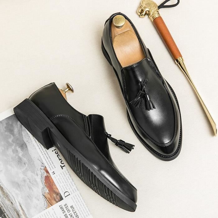 Mocassins Rockport Kinetic Air Circulateur Noir - Taille 7M US - Cuir - Occasion - Enfiler Style Loafers