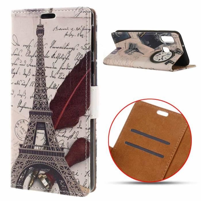 Coque Samsung A20e Etui Flip Portefeuille Magnétique Antichoc Protection Housse Pour Samsung Galaxy A20e Feather Tower Achat Housse étui Pas Cher Avis Et Meilleur Prix Cdiscount