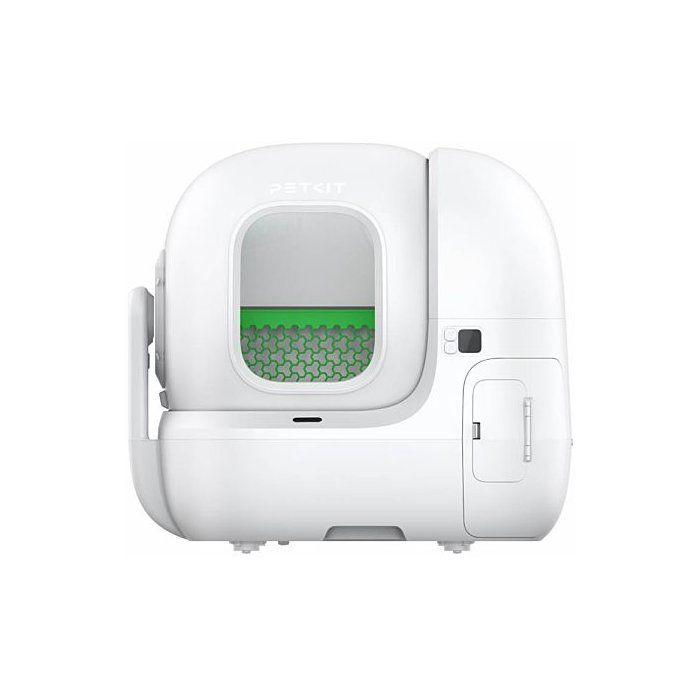 PETKIT Litière automatique autonettoyante XXL - PUROBOT T5-2 MAX PRO IA - 76 L - Blanc