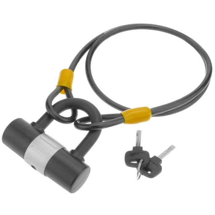 Câble Acier Inox Gainé 3 Mm – 4 M Avec œillets | Antivol Vélo, Fixation Meuble Jardin, Résistant Aux Intempéries
