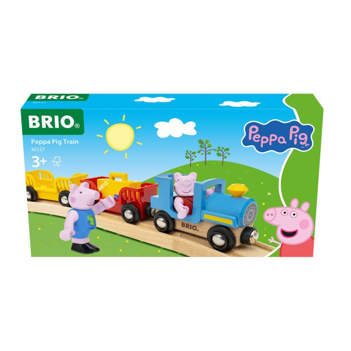 BRIO World – 36127 Train Peppa Pig Train pour les enfants à partir de 3 ans