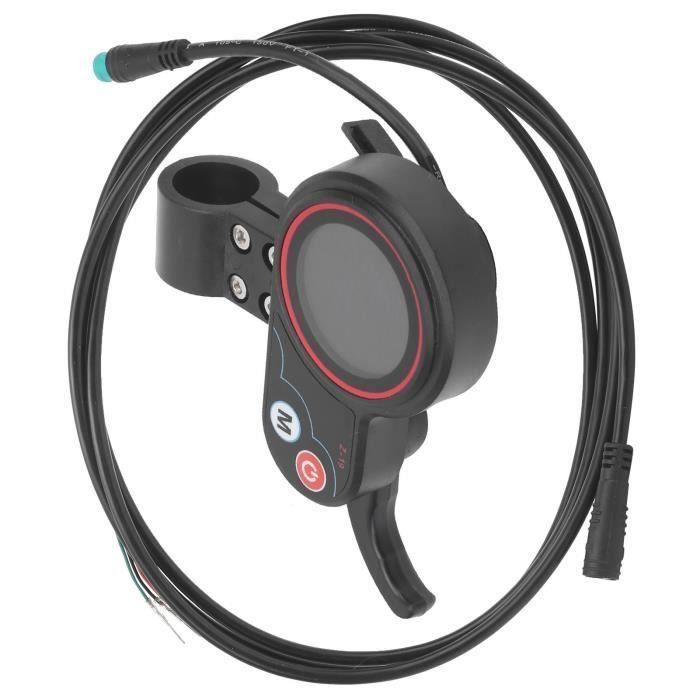 Accélérateur Pouce Avec Écran LCD - Compteur Vitesse Vélo Électrique 36V