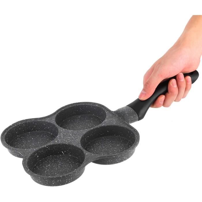 Poêle Italienne Antiadhésive Pour Frittata Et Omelette - Diamètre 8.4 Pouces (21cm) - Aluminium, Supporte Four 200°C