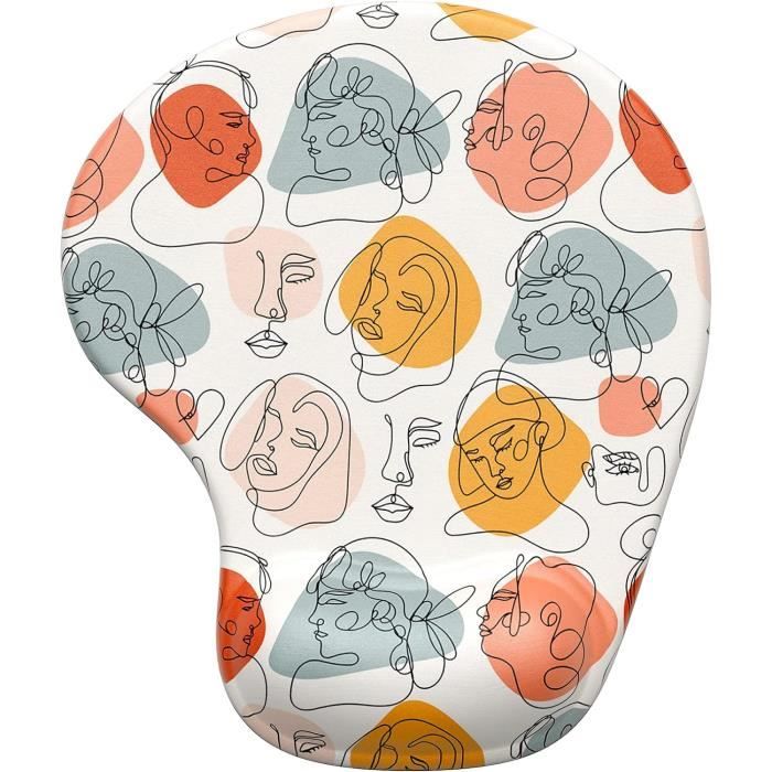 Tapis De Souris Ergonomique 3D Avec Support De Poignet En Gel De Silicone - ZHUODIKE - Anime Kawaii - Informatique