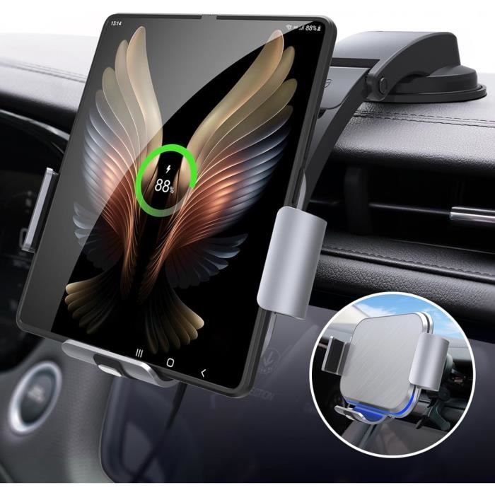 Support Voiture Universel Pour Huawei P20 Pro Dual-SIM - Fixation Magnétique Sur Ventilation, Noir, Neuf