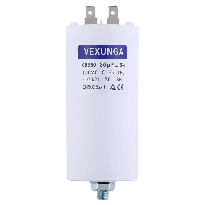 Lumonic Startcondensator 1µF 450V | met Kabel I 26x55mm I 1uF I Motorcondensator met kunststof behuizing I Bedrijfscondensator I voor pompen, grasmaaiers, gereedschap Lumonic Startcondensator 1µF 450V | met Kabel I 26x55mm I 1uF I Motorcondensator met kunststof behuizing I Bedrijfscondensator I voor pompen, grasmaaiers, gereedschap