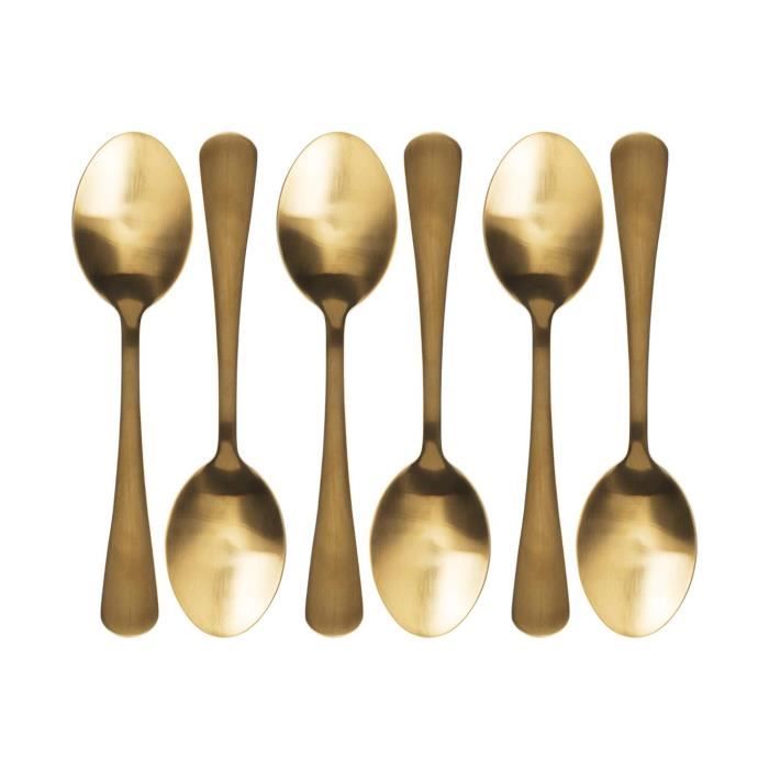 40 PETITES CUILLÈRES 12CM INOX