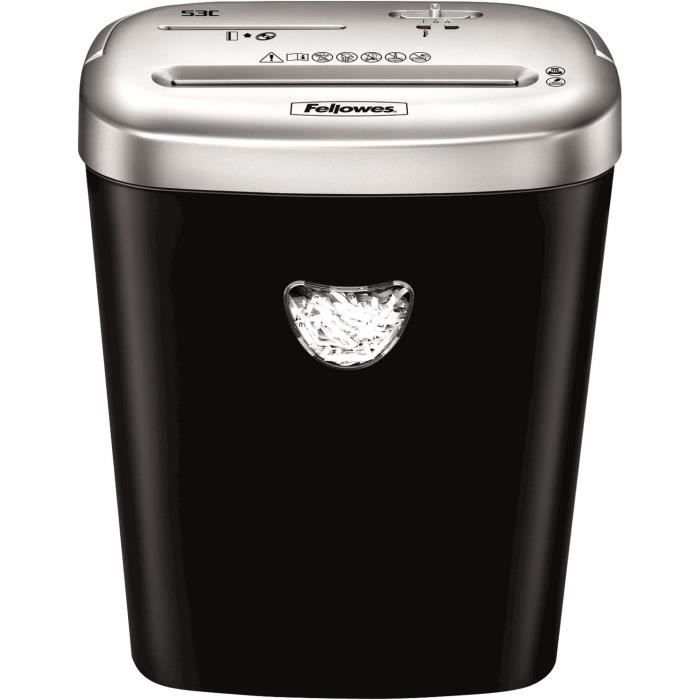 Déchiqueteuse de Papier Coupe Fine Fellowes 53C 23 L 4 x 35 mm Noir 23 L