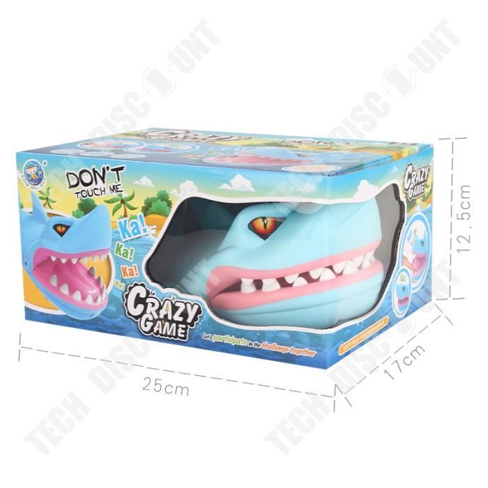 Comparer les prix de TD® Jouet enfants Mordre un doigt grand requin avec de la musique mordre les gens prudent pirate appuyer entier personne couleur