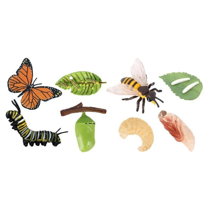 73 Pièces Insectes En Plastique Réalistes - Jouets Éducatifs Créatifs Pour Enfants Dès 3 Ans