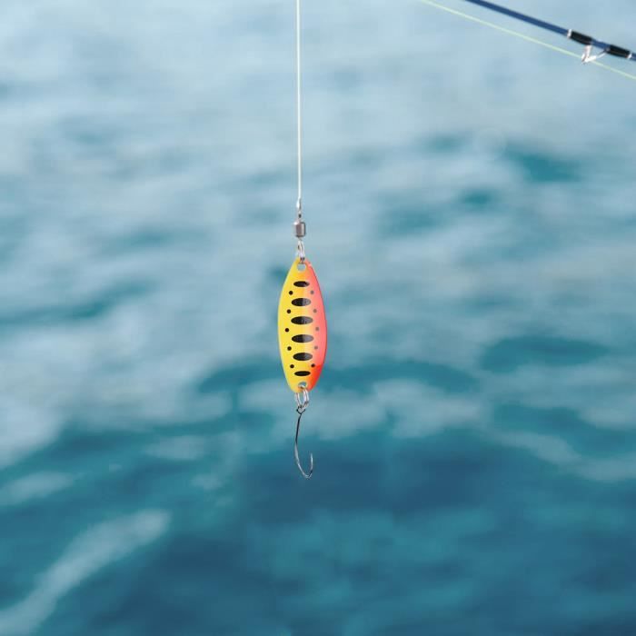 Lot De 5 Cuillères à Truite 4g - Leurres Clignotants Pour Pêche (perche, Truite) En Lac Et Rivière - 5