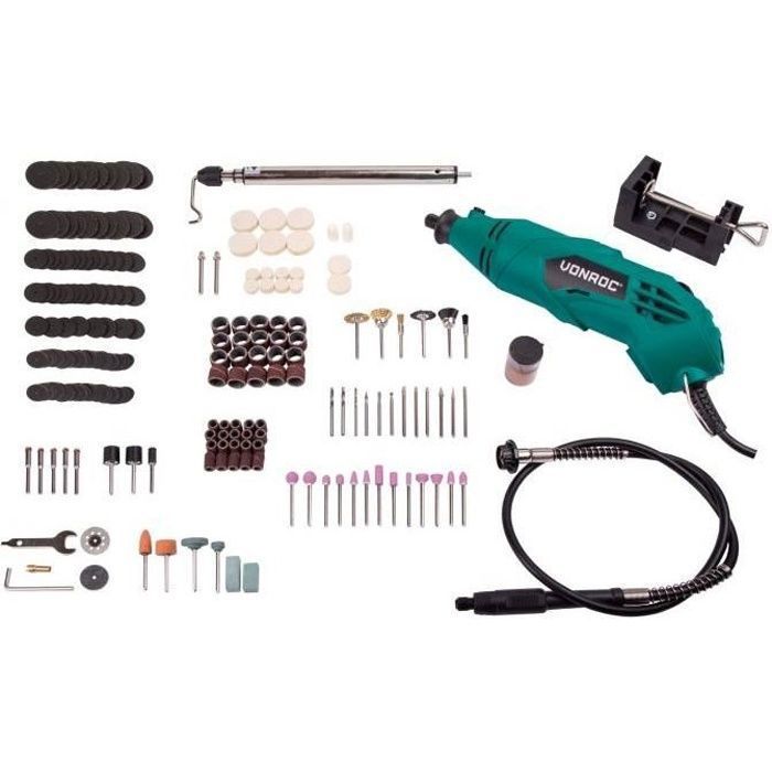 Outil Rotatif Multi-Usage, Meterk 349 Pieces Kit d'Accessoires