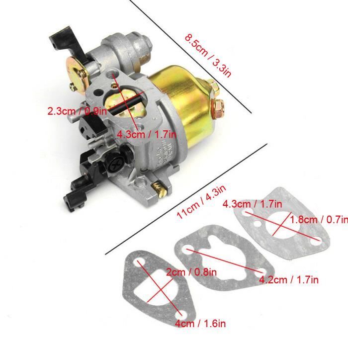 Kit Complet Carburateur GX160 GX200 + Filtre à Air Bobine Allumage Bougie Pour Honda GX120 GX140 GX168 GX200