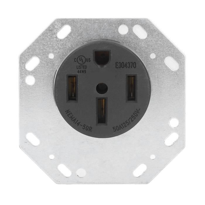 Prise Murale Double (Duplex) Knoll - Modèle YR1XDX - 120V - Pour Intérieur - Neuf