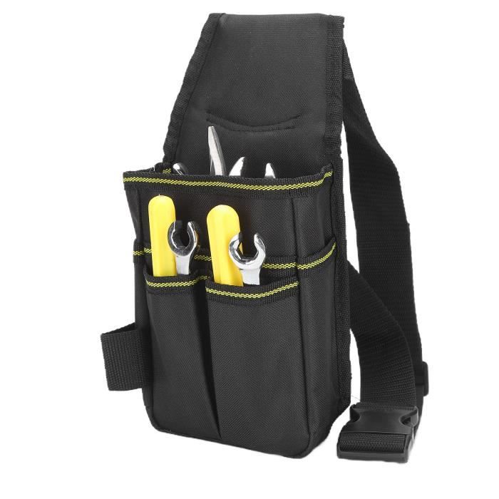 Grand Sac à Outils Multifonction électricien, Toile épaisse Pour La