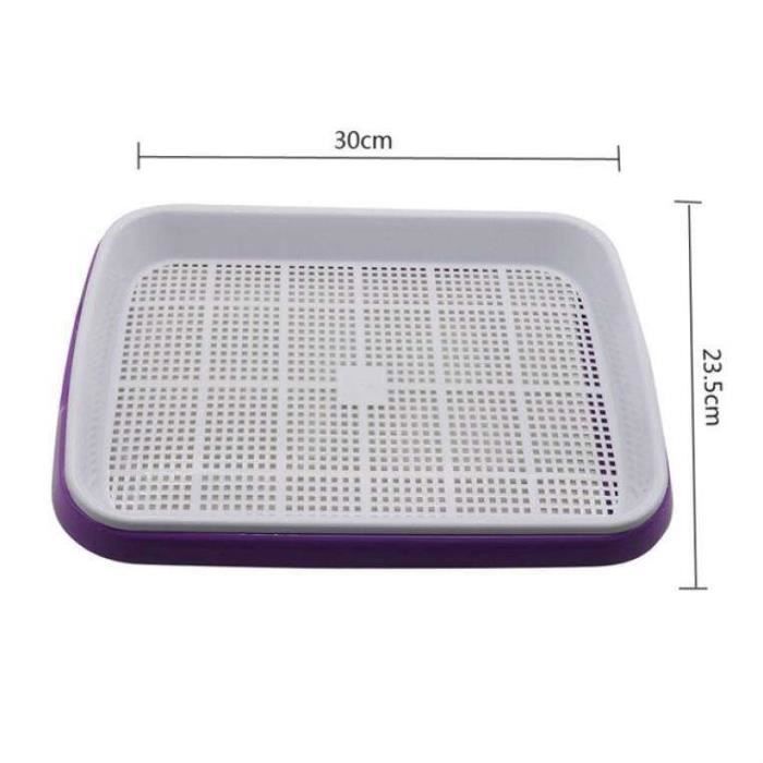 Plateau De Germination En Plastique - Set De Pots Pour Semis, Micro-pousses - Jardinage Intérieur, Balcon, Culture Maison - 4