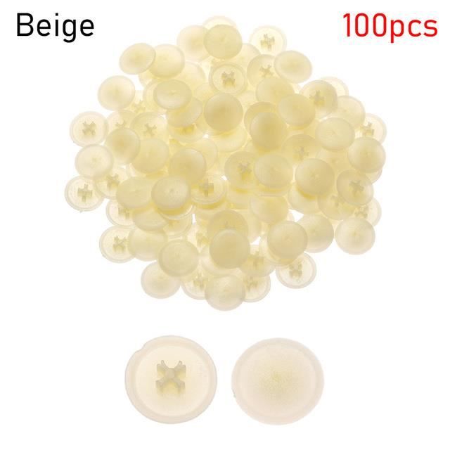 Lot De 144 Bouchons De Protection Autocollants En Plastique