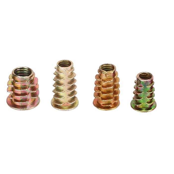Lot De 5 écrous M10 X 1.25 à Denture Inversée Gauche Pour Débroussailleuse - Dimensions 22x11 Mm