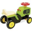 Porteur Tracteur pour enfant en bois - VILAC - 4 roues - Vert - 18 mois-1