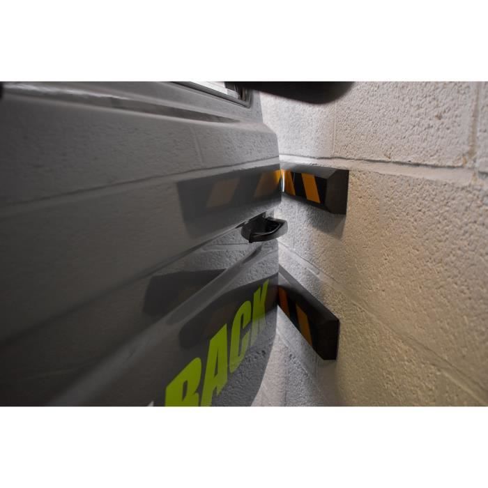 2x FlexProtect Protection murale de garage, longueur de 2 m respectivement,  protection des arêtes de portières de voiture - Cdiscount Auto