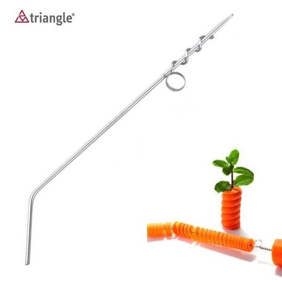 Vis Spirale Pomme De Terre Instrument Decoration Achat Vente Econome Zesteur Vis Spirale Pomme De Terre Cdiscount