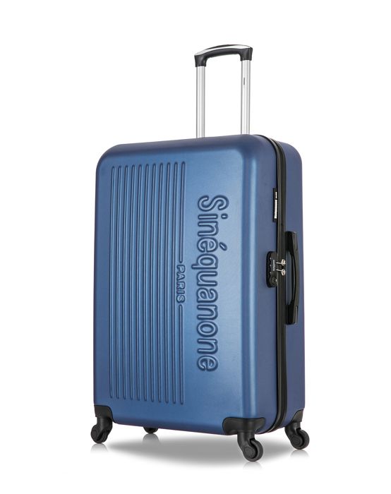 Valise SINEQUANONE CERES Grand format 4 roues 75 cm Marine