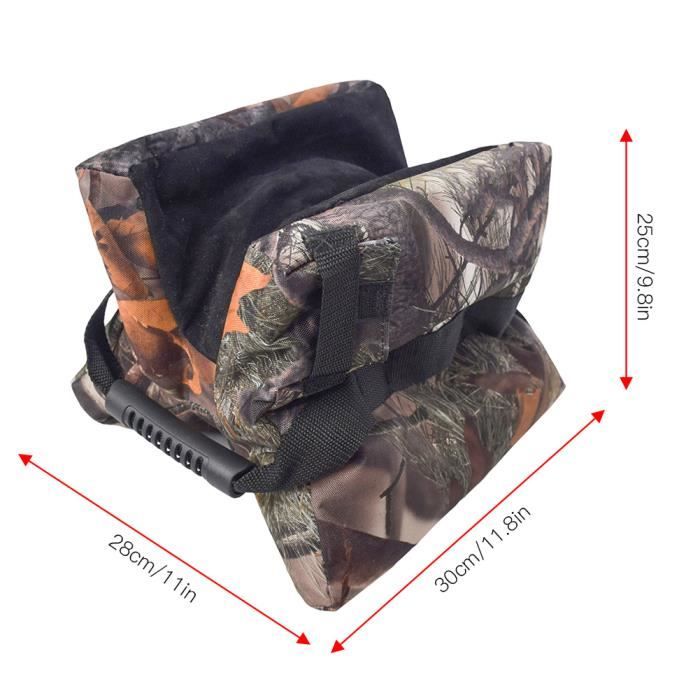 Sac De Visée Tactique Sniper - Banc De Tir Précision, Sac De Sable Réglable Pour Carabine Et Fusil