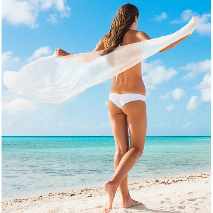 Bikini transparent plage best sale