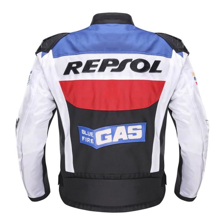 DUHAN Moto GP Repsol Veste Homme Blouson de Moto Honda Racing