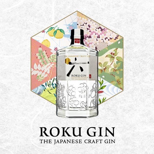 Roku Japanese Craft Gin 0,7L (43% Vol.) - La cave Cdiscount