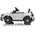 Voiture électrique Mercedes GLA AMG pour enfant - Blanc - 12V avec télécommande parentale - E-ROAD-2